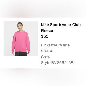 Nike Sportswear Club Fleece